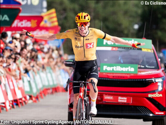Vuelta a EspaÃ±a: Luknessund: "Es difÃ­cil explicar lo que significa esta victoria"
