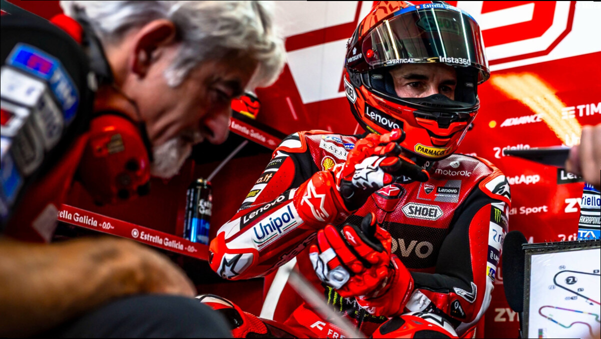 Marc Márquez: "Es como en el fútbol, cuando juegan bien, se cansan menos"