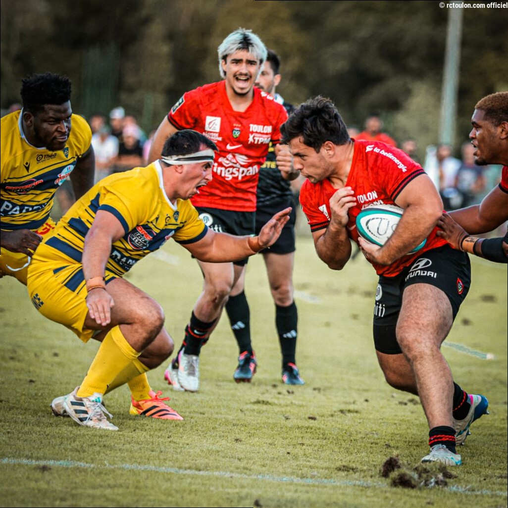 ASM-RCT (match de préparation) : toulon et Clermont se quittent dos à dos