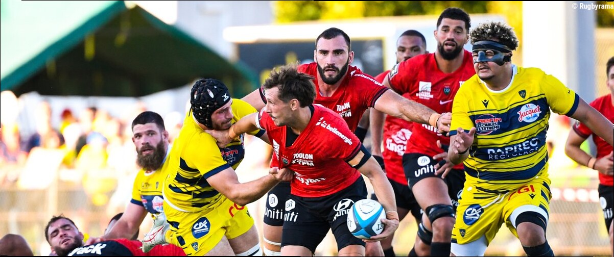 Matchs amicaux Top 14 - Clermont arrache le match nul face à Toulon après avoir été mené une bonne partie de la rencontre