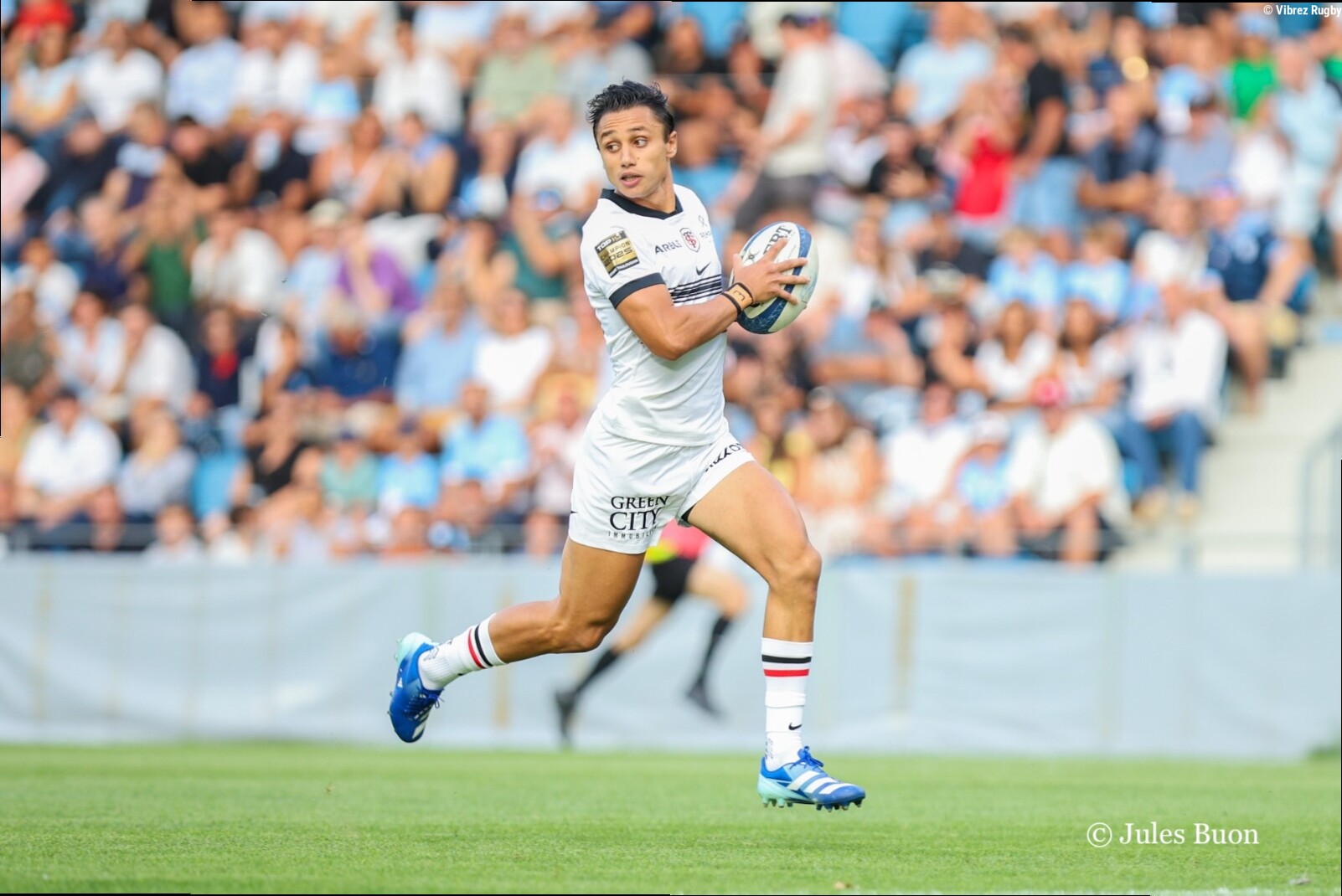 Bayonne Toulouse : Ange Capuozzo brille dans un succès prolifique face à Bayonne