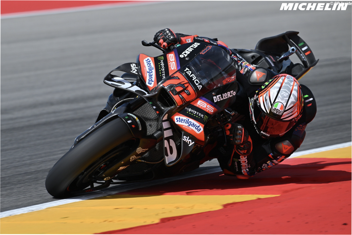 Aragon, MotoGP (Q1/2) : Bezzecchi en pole devant les Marquez