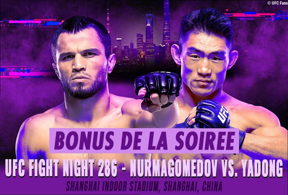 UFC Fight Night 286 - Bonus de la soirée | Shanghai