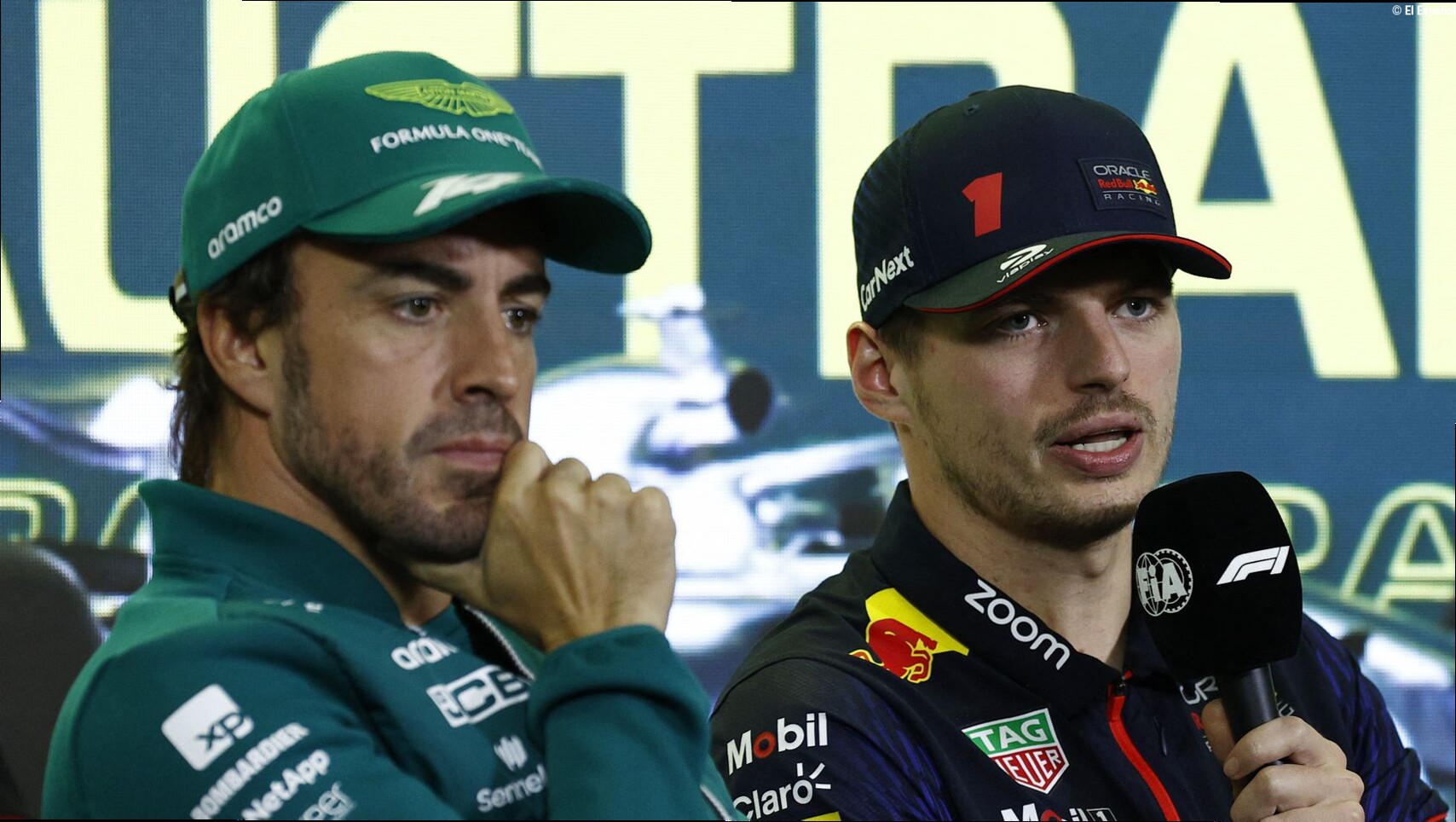 Alonso sitúa a Verstappen por encima de Schumacher y Hamilton: "Es el mejor rival al que me he enfrentado en pista"