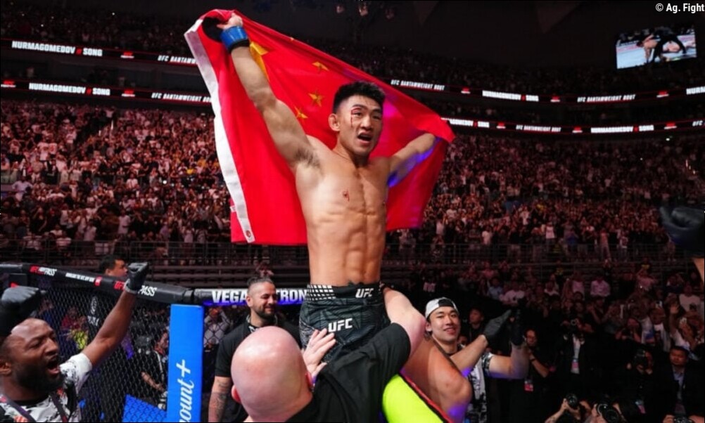 Song Yadong fatura prêmio de Performance da Noite após nocaute no UFC China