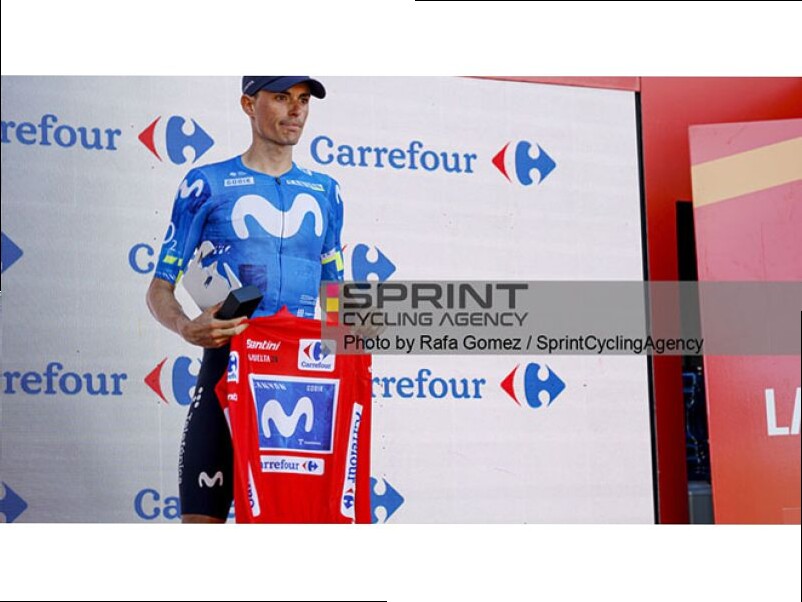 VUELTA. MAS E' IL NUOVO LEADER MA SCEGLIE DI NON INDOSSARE SUL PODIO LA MAGLIA ROSSA. VIDEO