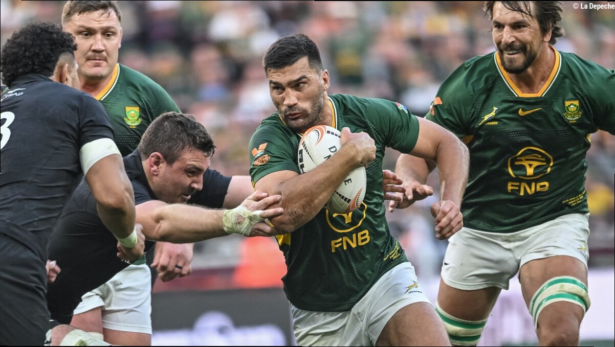 Rugby : les champions du monde ont pris leur revanche, les Blacks tombent pour la première fois, les deux équipes à égalité d