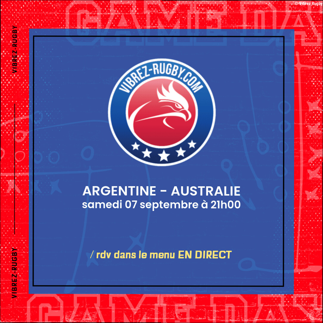 Argentine – Australie en direct