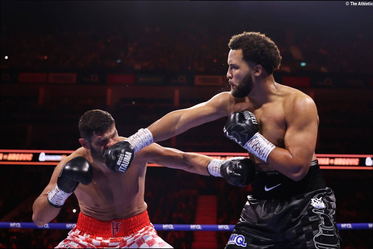 Filip Hrgović upsets Moses Itauma to become first Croatian heavyweight champion