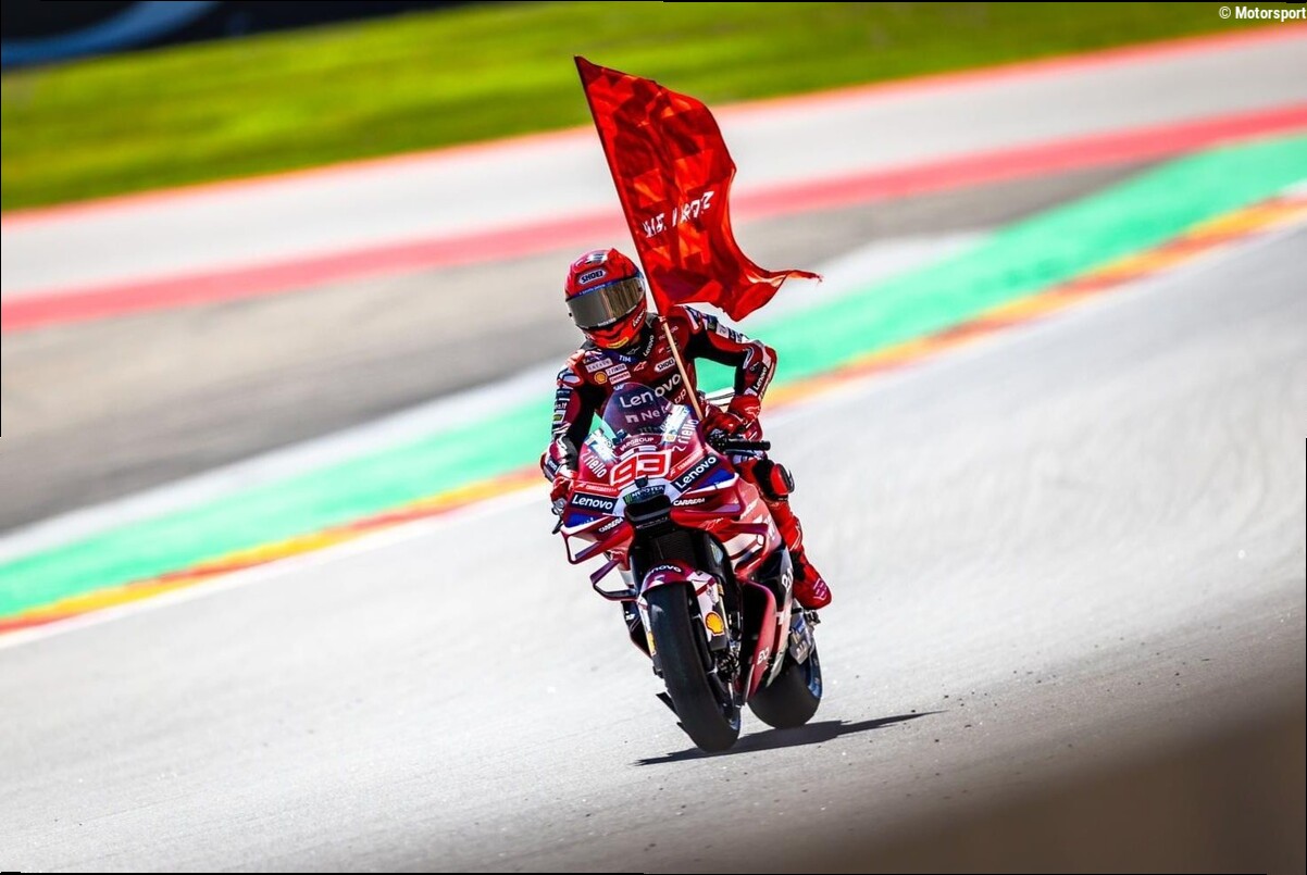 Marc Márquez pas parfait mais invincible au GP d'Aragón