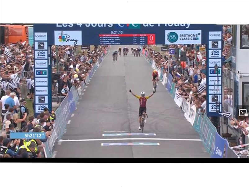 BRETAGNE CLASSIC. GRANDE NUMERO DI ARANBURU, 3° POSTO PER BORGO, 10° PER VENDRAME