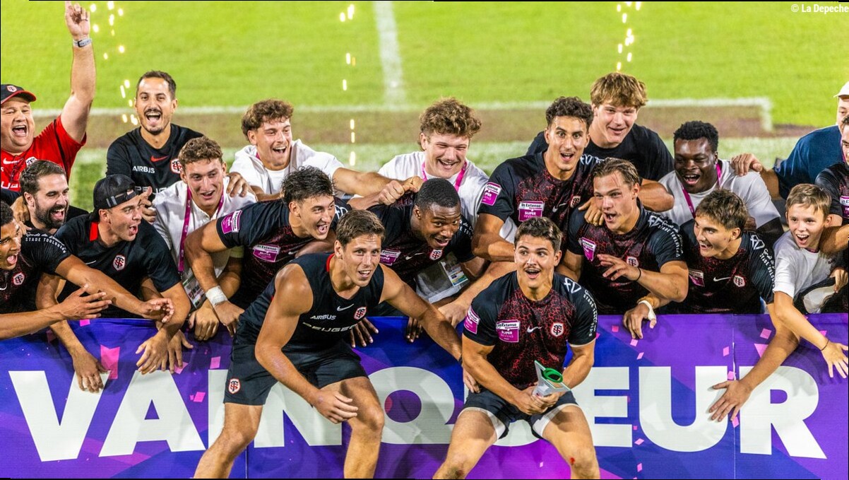 Rugby à VII : le Stade Toulousain fait un quasi-carton plein au Supersevens de Pau