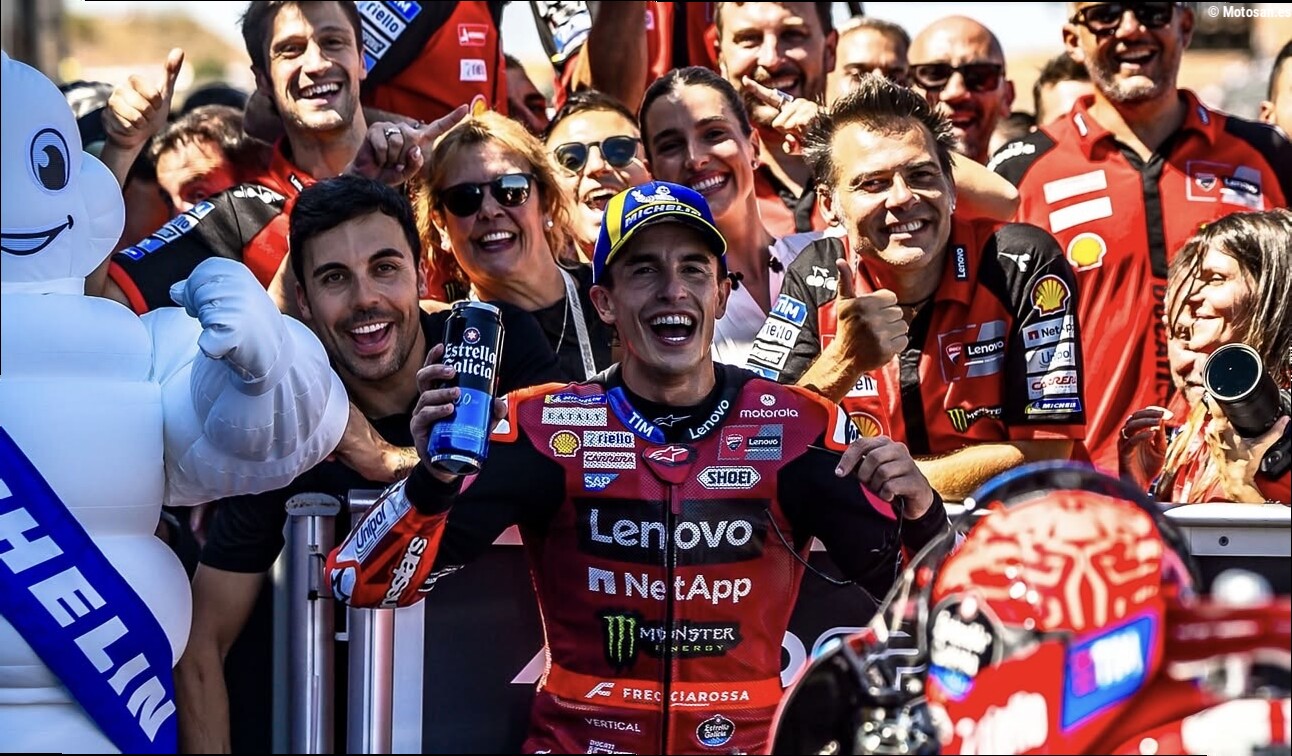 Dall'Igna se rinde a la remontada de Márquez: «Hay que creer hasta que las matemáticas te condenen»