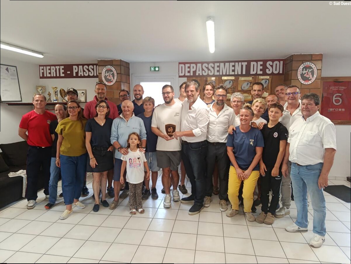Incendie en Gironde. Florian Grill, président du rugby français au Cap Ferret : « Je n'imaginais pas démarrer la saison aille