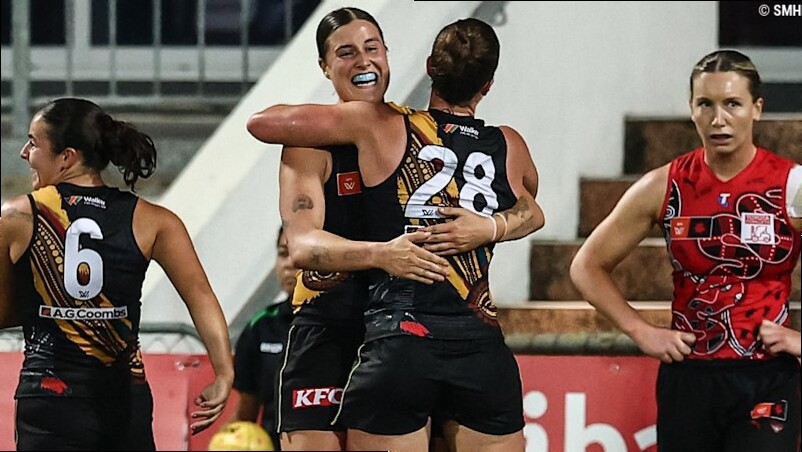 Tigers pip Dons in AFLW Dreamtime classic after Conti masterclass