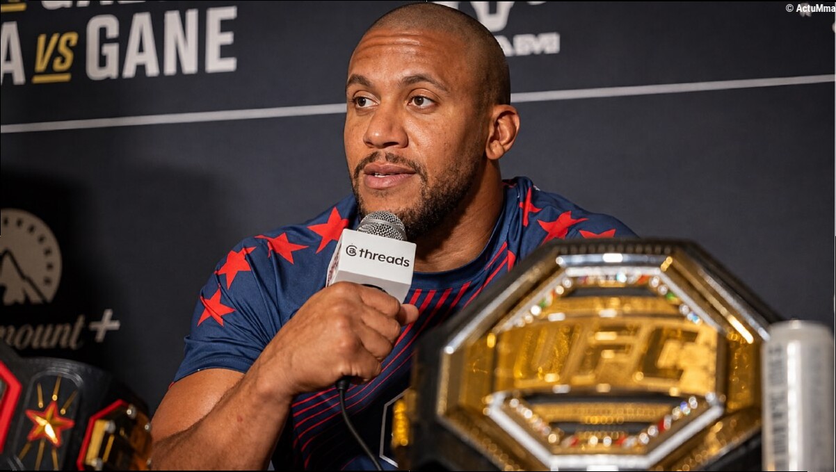 Ciryl Gane relance les spéculations sur son prochain combat à l'UFC