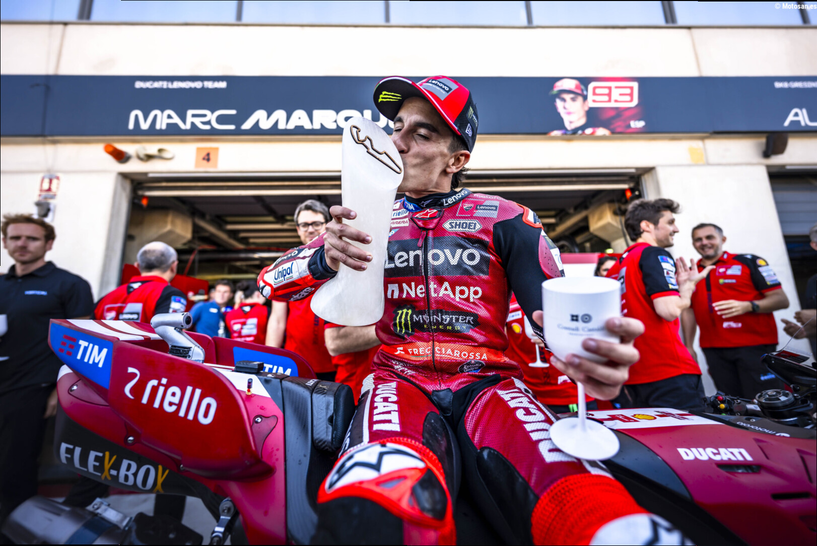 Lo que Marc Márquez no dijo en TV: «Hace dos semanas estaba 'medio muerto', ahora vuelvo a estar vivo»