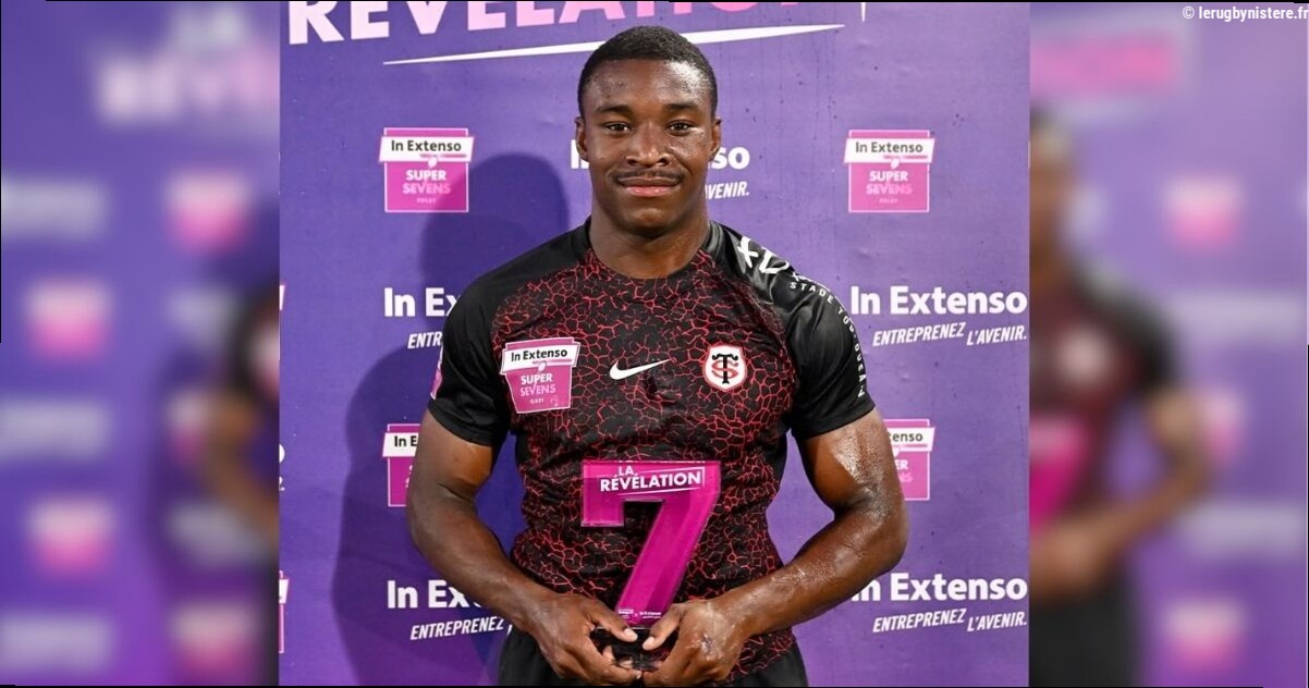 +11 kg, 8 essais et le titre de révélation du Super Sevens : Jérémy Némor, le "diamant brut" du Stade Toulousain, encensé par