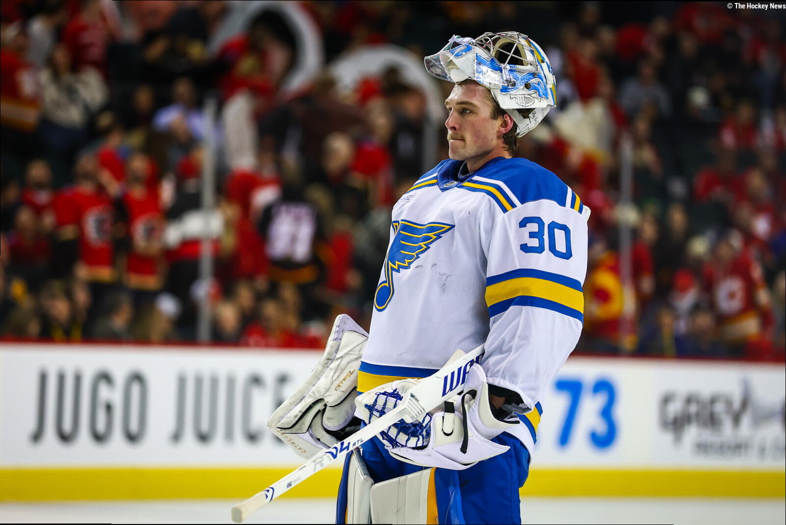 New Role, New Expectations; Can Blues' Joel Hofer Overcome Challenges In An Important Personal NHL Season?