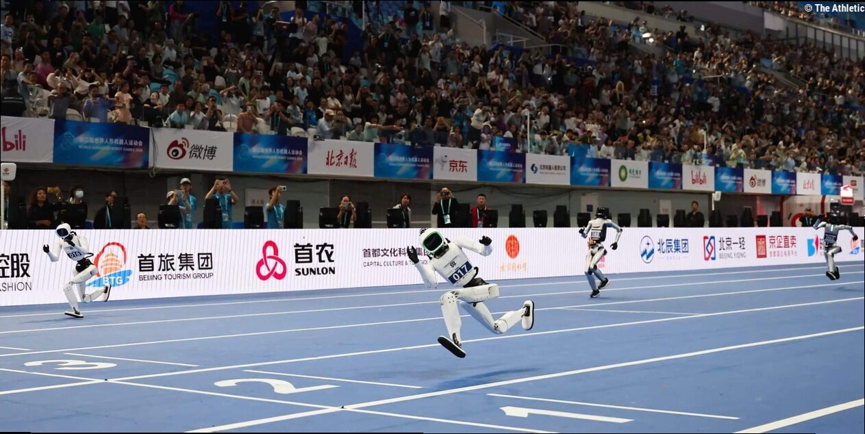 Humans vs robots: 'Funny', 'scary', or the future of sport?