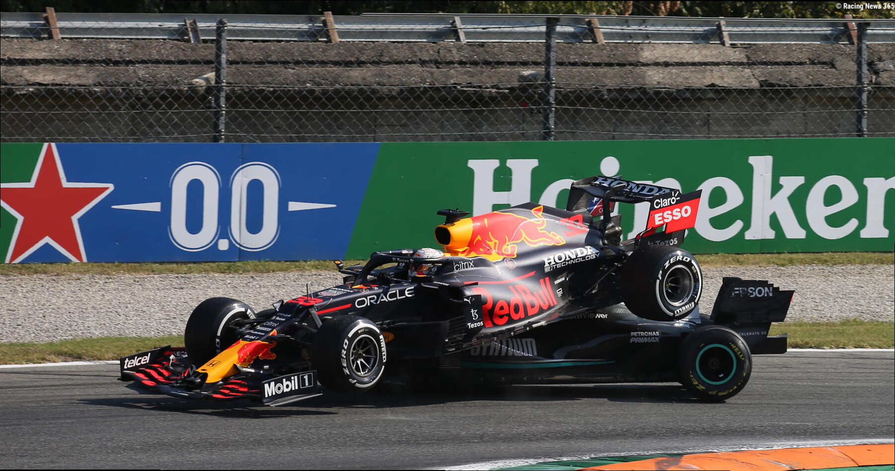 Strijd Verstappen en Hamilton ontspoort opnieuw met crash in Italië - terugblik