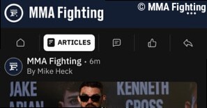 Get the best of MMA Fighting on the new SB Nation app