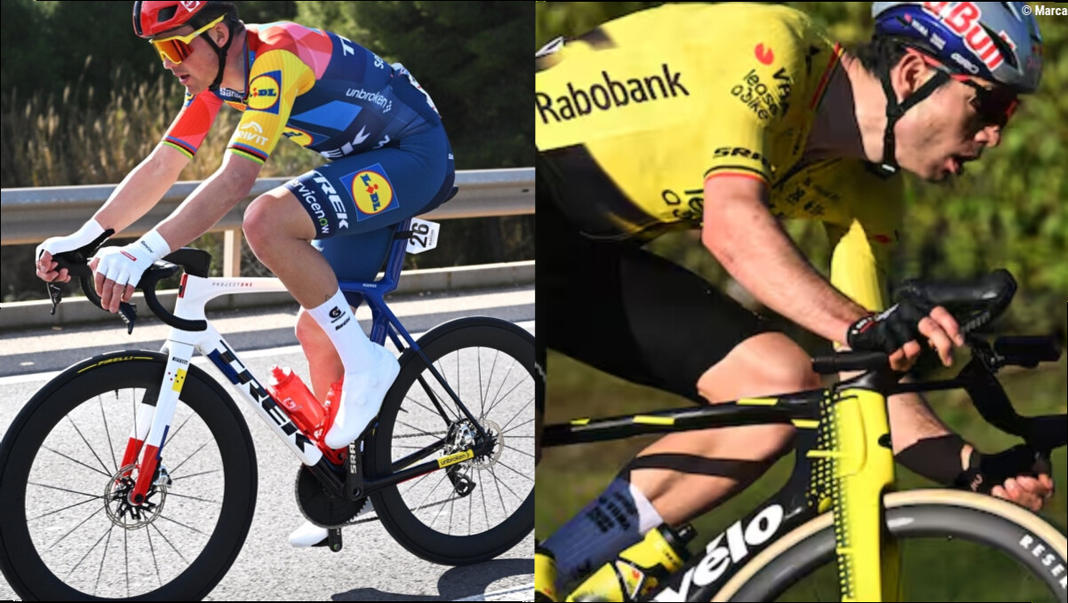 Pedersen y Van Aert, dos gigantes 'atrapados' en LaVuelta: "Algo no está como debería"