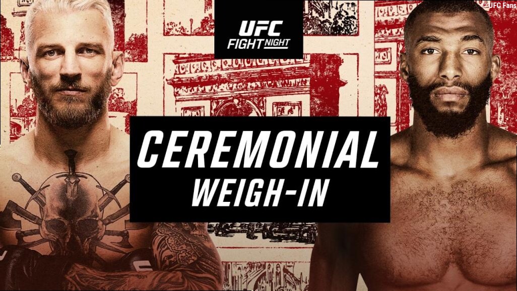 UFC Fight Night 287 - La pesée cérémoniale | Paris