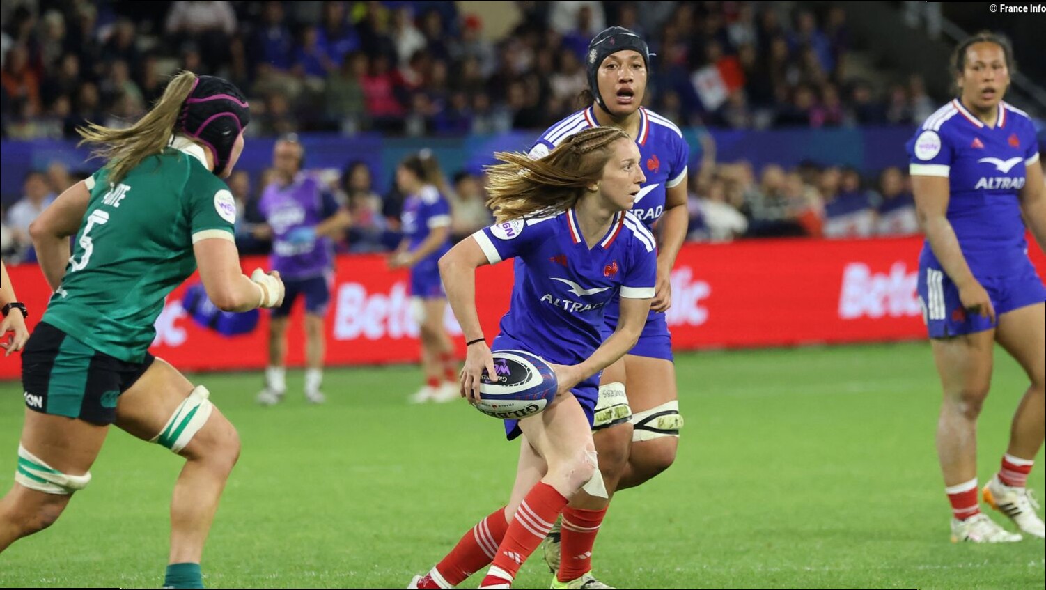 Pauline Boudon Sansus désignée capitaine de l'équipe de France féminine de rugby pour le WXV