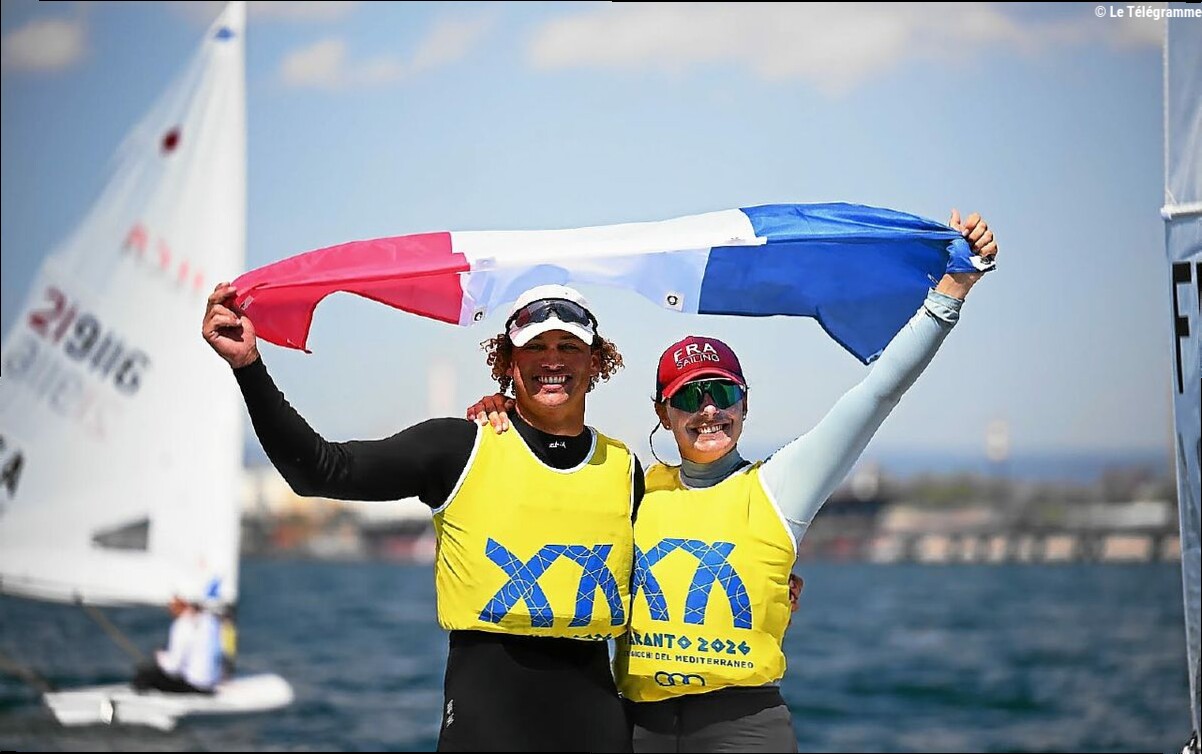 Avec deux médailles d'or et une de bronze, la France termine première nation aux Jeux Méditerranéens