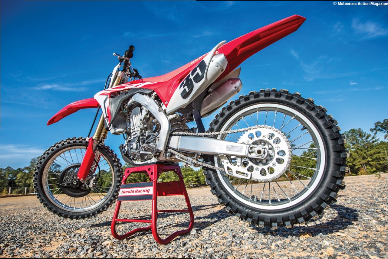MXA RETRO TEST: THE FACE SAVING 2017 HONDA CRF450