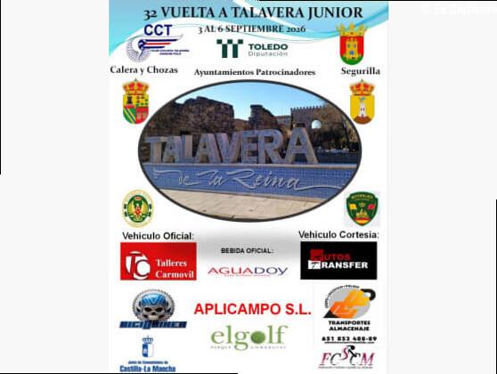 Todo a punto para la Vuelta a Talavera Junior, que crece hasta las cuatro etapas en su 32Âª ediciÃ³n