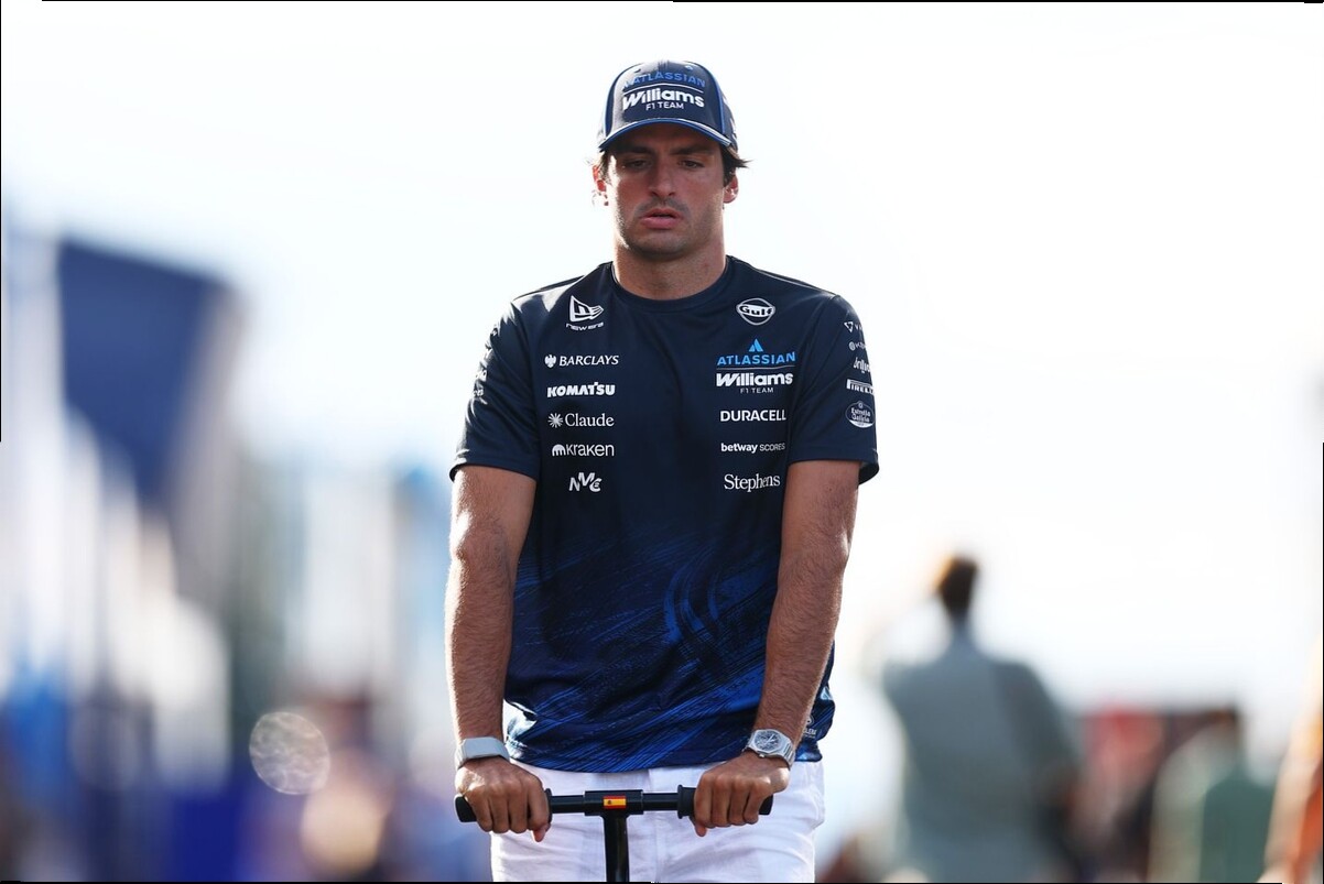 Sainz no se consuela ni superando a Aston Martin en Monza: "Me da igual ser 14º que 17º"