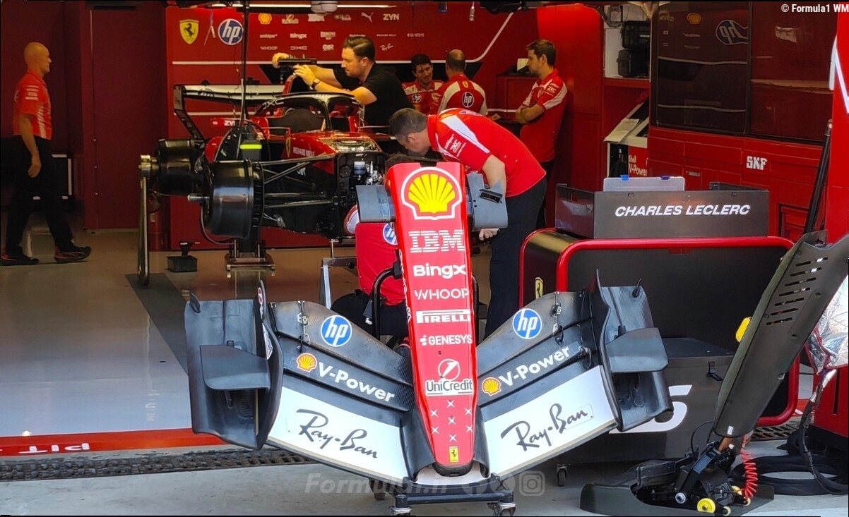 GP Italia - Analisi tecnica e immagini dalla pitlane: tutte le novità Ferrari