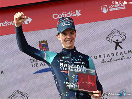 Vuelta a EspaÃ±a: Jakob Omrzel: "No me sorprende la victoria, tenÃ­a que llegar"