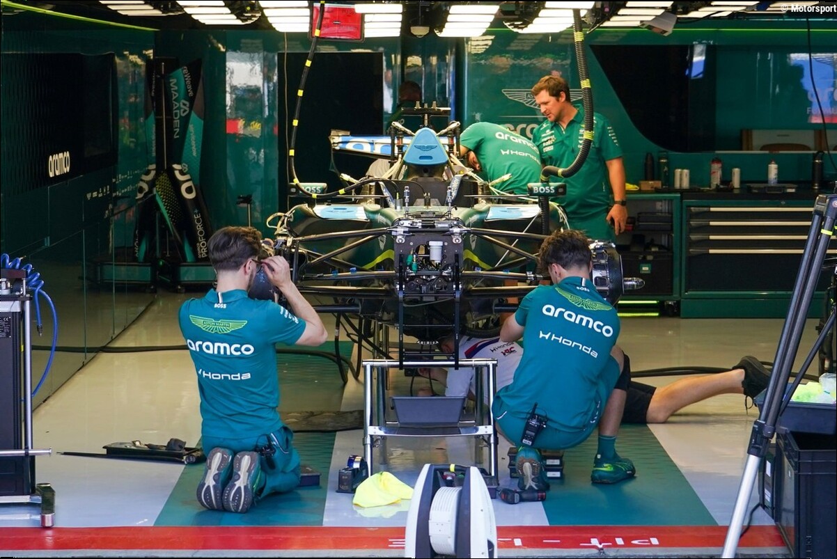 Estas son las mejoras de Aston Martin Red Bull y McLaren en Monza