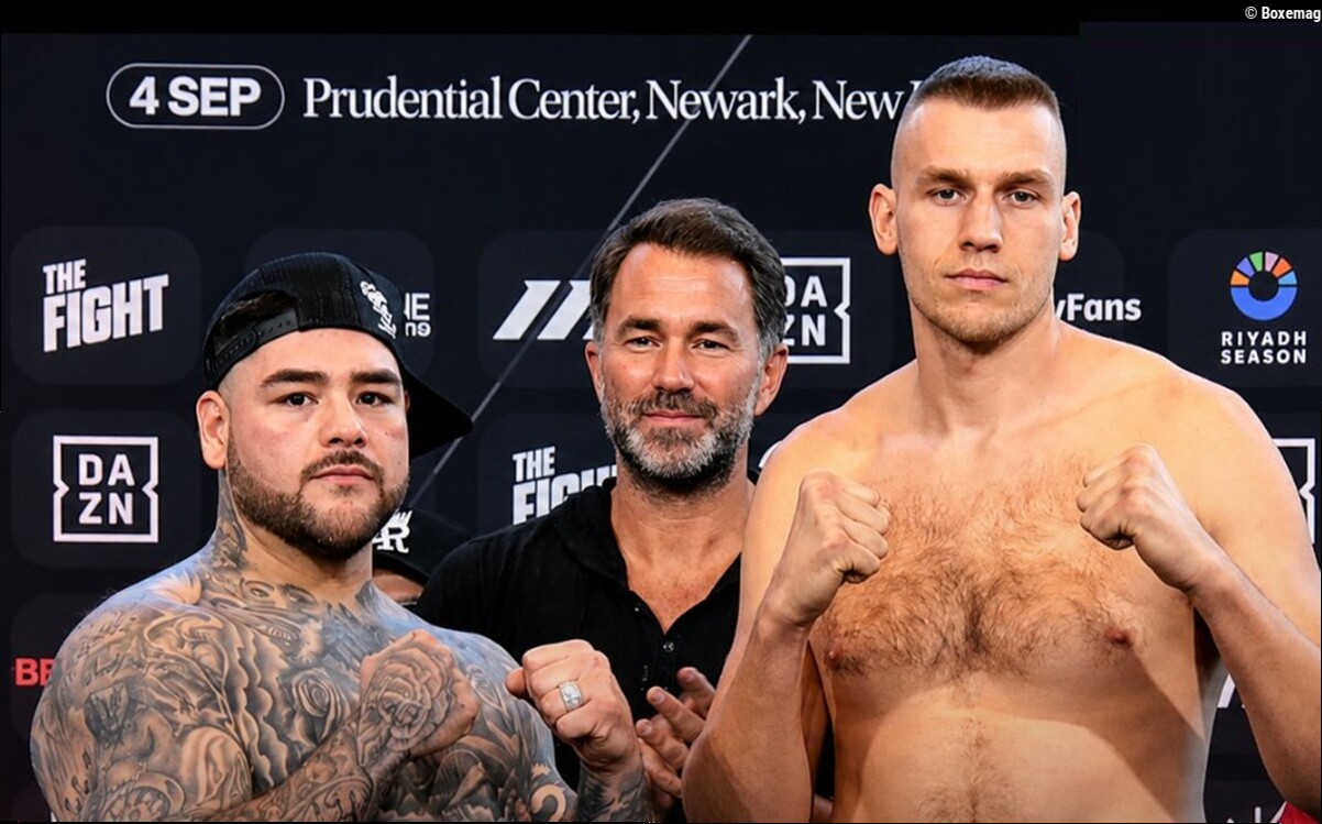 Résultats des combats Andy Ruiz contre Damian Knyba