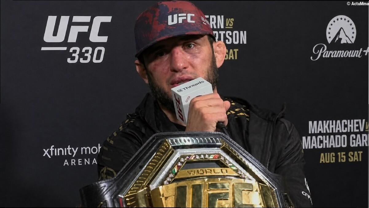 Le coach d'Islam Makhachev désigne le défi le plus dangereux pour son combattant chez les welters