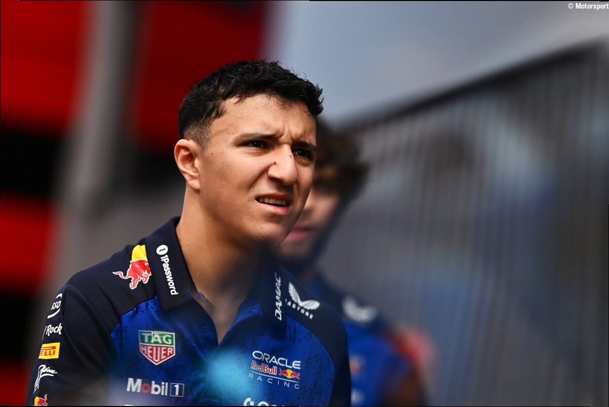 Hadjar, en seria duda para el GP de España: "Madrid es complicado"