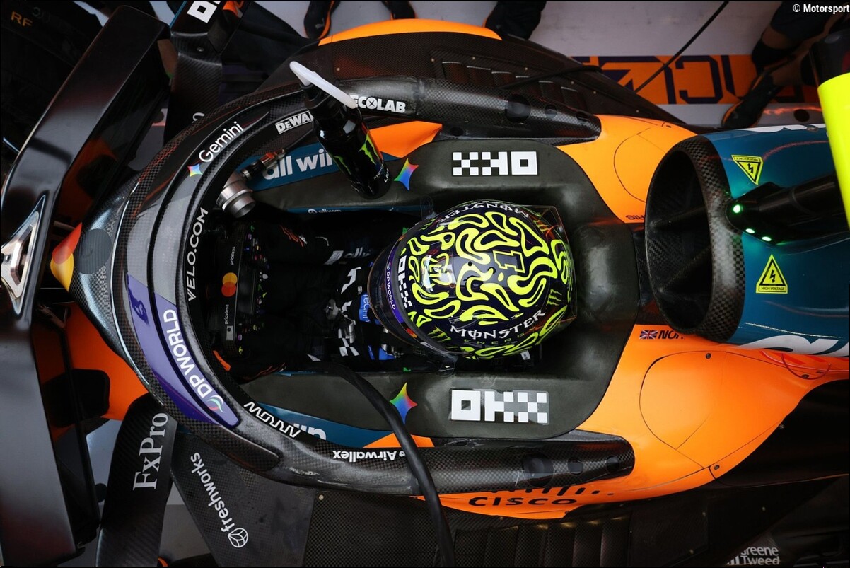 Norris descarta a McLaren de la pole en Monza: "No estamos en la lucha en absoluto"