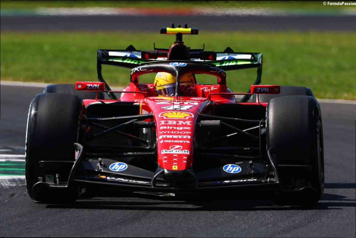 Hamilton: "Perdo 6 decimi in rettilineo su Russell. Macchina difficile da guidare in FP2"