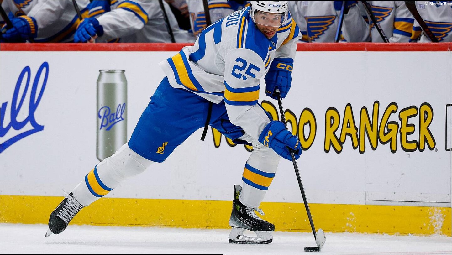The Blues will be better in 2026-27 without Jordan Kyrou