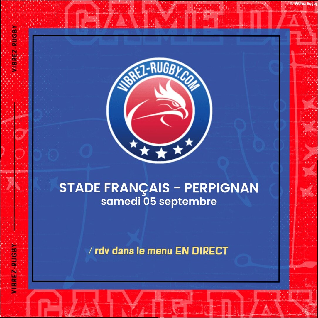 Stade Français – Perpignan en direct