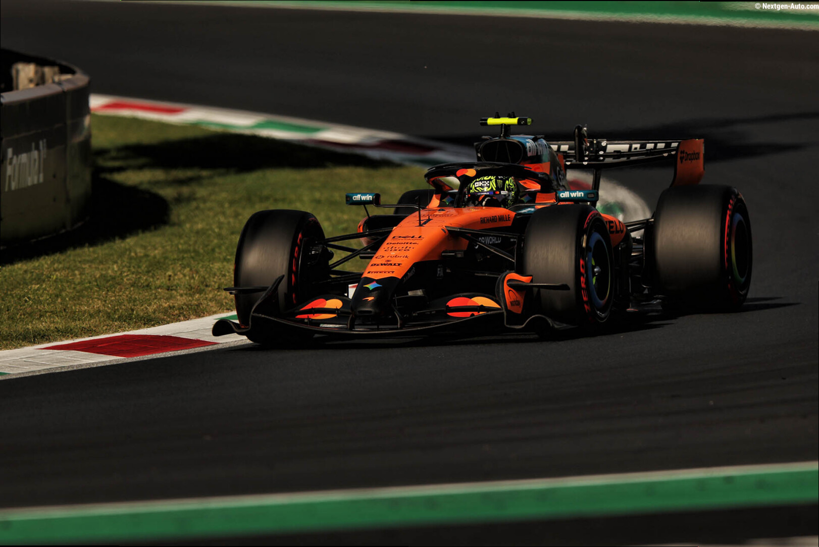 Norris, 8e sur la grille, ne peut que constater les dégâts à Monza