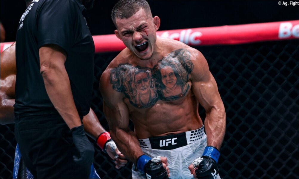 UFC Paris: Felipe Lima domina rival e sai com a vitória em retorno ao peso-pena