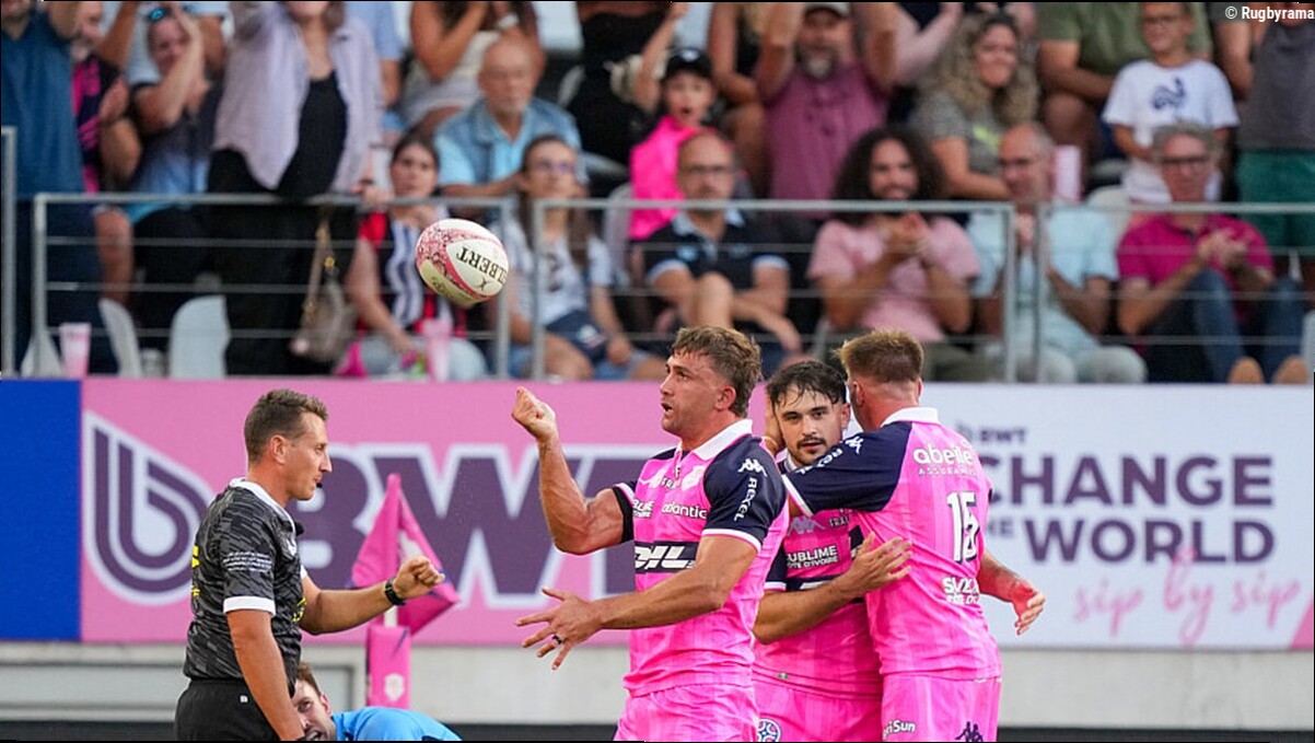 Top 14 - Le Stade français se fait peur mais l'emporte face à l'Usap