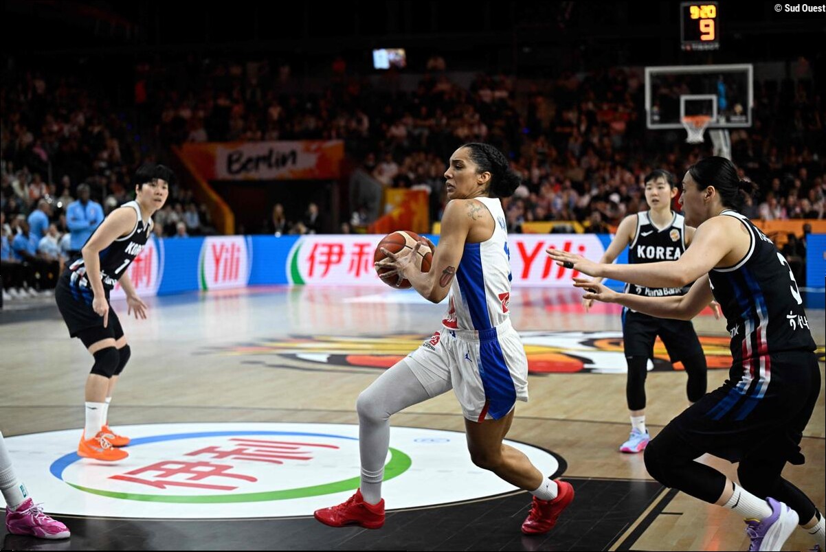 Basket : les Bleues qualifiées pour les quarts de finale du Mondial après leur victoire contre la Corée du Sud