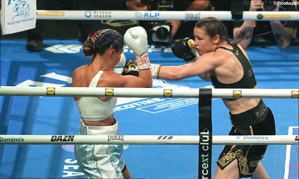 Flora Pili n'aura pas réussi l'exploit, Katie Taylor termine sa carrière par une victoire