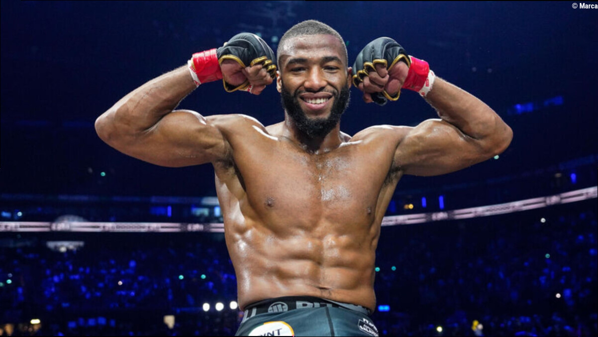 Salahdine Parnasse debuta a lo grande en la UFC París con K.O. ante Hooker