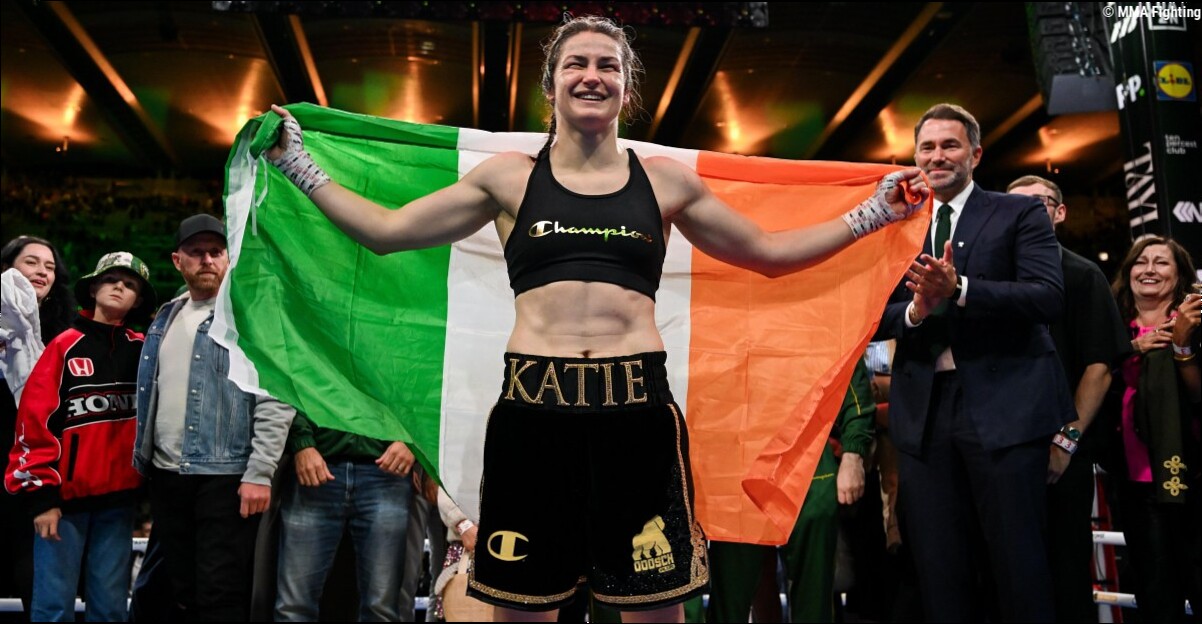 Katie Taylor dominates Flora Pili in emotional farewell fight